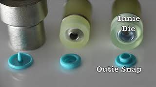 How to Install Plastic Snaps with a KAM Snap Press ProfessionalGrade amp NoChange Top Die [upl. by Lonee]