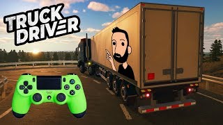 Truck Driver TEST  Enfin un jeu de CAMIONS sur CONSOLES  🚛 [upl. by Allys102]