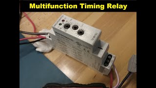 Multifunction Timing Relay  Macromatic TE8816U  Prevent Well Running Dry [upl. by Aelanna]