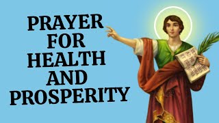 Prayer for Prosperity to Saint Pancratius Patron of Health and Prosperity [upl. by Ybroc644]