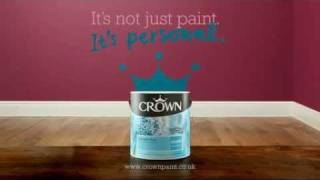 Crown Paint  Walls Come to Life TV Advert [upl. by Notnel]