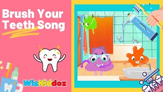 🆕 Brush Your Teeth Song  2 Minute Tooth Brushing Song  Dance Nursery Rhymes Sing Along Songs [upl. by Konstanze]