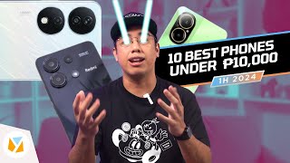 10 BEST Phones UNDER PHP 10K 1H 2024 [upl. by Ahsrav]