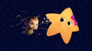 Twinkle Twinkle Little Star  Kids Songs amp Nursery Rhymes  Lellobee [upl. by Aivizt]