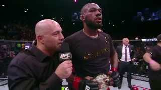 UFC 182 Jon Jones Octagon Interview [upl. by Hasan]