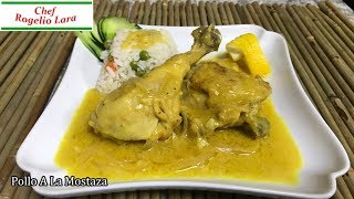 Cómo Hacer Pollo A La Mostaza Receta Deliciosa [upl. by Kylynn]