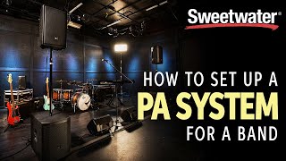 How to Set Up a PA System for a Band [upl. by Sybyl]