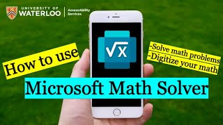 How to use Microsoft Math Solver [upl. by Fablan411]