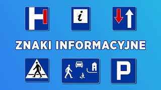 5  Znaki drogowe  Informacyjne [upl. by Fleurette]