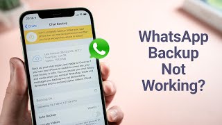 WhatsApp Backup Not Working Here is The Fix [upl. by Procter]