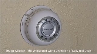 Setting CPH On Your Honeywell Thermostat [upl. by Drawdesemaj]