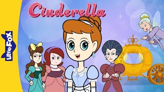 Cinderella Full Story  Fairy Tales  Little Fox  Bedtime Stories for Kids [upl. by Tremml]