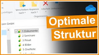 OneDrive Die optimale OrdnerStruktur 7 OrdnerSystem [upl. by Phyllida]