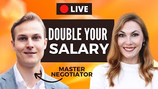 BEST Way to Negotiate Salary To Double Your Offer ft Austin Belcak [upl. by Niffirg489]