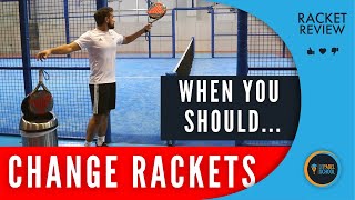 When you MUST change your PADEL RACKET [upl. by Nodnarg313]