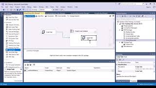 SSIS  Foreach Loop Container  Variable Enumerator [upl. by Einna]