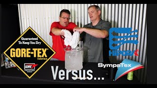 Is GoreTex Worth It Waterproof Comparison Test [upl. by Tinor]