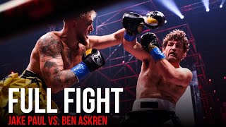 FULL FIGHT  Jake Paul vs Ben Askren [upl. by Ardeth]