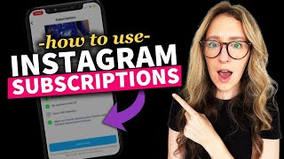 Instagram Subscriptions For BEGINNERS Full Guide [upl. by Halilak]