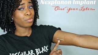 Nexplanon Implant  One Year Update [upl. by Learrsi]