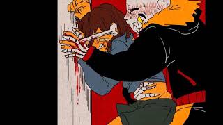 Underfell frisk x fell sans [upl. by Anire]