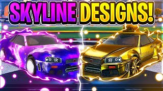 The Best Nissan Skyline Car Designs in Rocket League History [upl. by Alleram814]