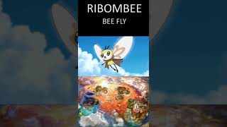 Ribombee  One Fact About Every Fairy Type Pokemon [upl. by Stanislaw]