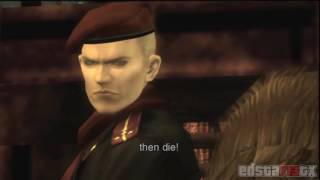 Metal Gear Solid 3 Ocelot Gun Jam Scene [upl. by Purity]