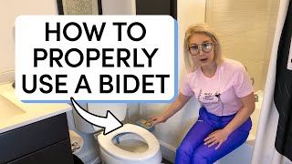 How to Use a Bidet and Prevent the Spread of Poop Particles [upl. by Malanie]