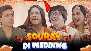 Sourav Di Wedding  Purav Jha [upl. by Airdnahc]