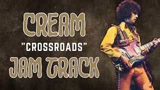 Crossroads  Cream Backing Track in A [upl. by Atilrak]