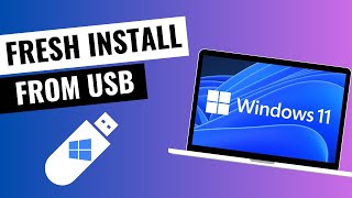 How to Install Windows 11 from Bootable USB Flash Drive [upl. by Markman]