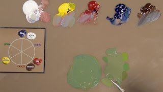 How to Match Any Color with Oil Paint [upl. by Kirk521]