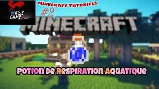 Comment faire la potion de respiration aquatique  Minecraft Pe [upl. by Caves]