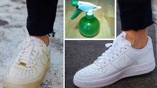 Tus zapatillas volverán a lucir blancas con estos trucos caseros [upl. by Cardie]