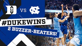 Duke Basketball Two BuzzerBeaters in Chapel Hill 2820 [upl. by Ilram539]