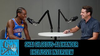 Shai GilgeousAlexander Exclusive Interview Thunder Media Day 2023 [upl. by Mackenzie]