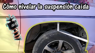 CÓMO NIVELAR SUSPENSIÓN CON BARRAS DE TORSIÓN [upl. by Vullo552]