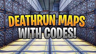 Best Fortnite Deathrun Maps WITH CODES MUST PLAY [upl. by Aikimat]