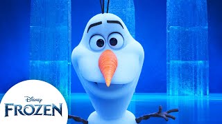 Olafs Funniest Moments  Frozen [upl. by Eachern]