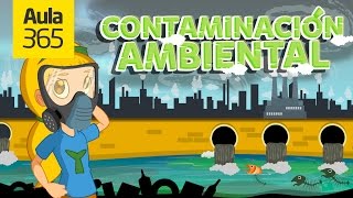 ¿Qué es la Contaminación Ambiental  Videos Educativos Aula365 [upl. by Noryb]