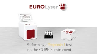 Performing a Troponin I test on the Eurolyser CUBES instrument [upl. by Ahter83]