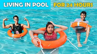 Living in Pool for 24 Hours [upl. by Vaas327]