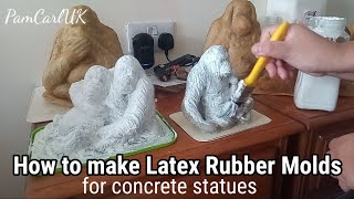 HOW TO MAKE A LATEX RUBBER MOLD  PART 1 [upl. by Papst]