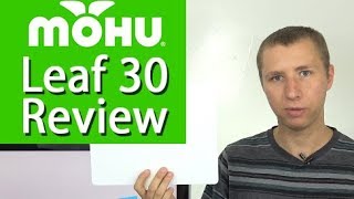 Mohu Leaf 30 Flat Indoor HD TV Antenna Review [upl. by Roxana]