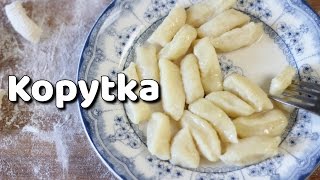 Kopytka  jak zrobić polskie kopytka [upl. by Dewie]