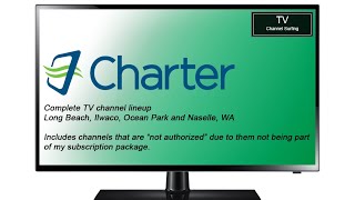 TV Channel Surfing Charter Communications Long Beach WA [upl. by Peppie]