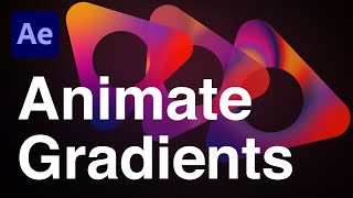 Animate Gradients in Adobe After Effects [upl. by Clintock]