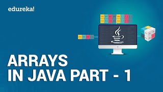 Arrays in Java Part  1  Introduction to Java Arrays  Java Programming  Java Edureka [upl. by Nepets]