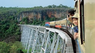 🇲🇲 Myanmar  Time Travel by Rail [upl. by Jamilla]